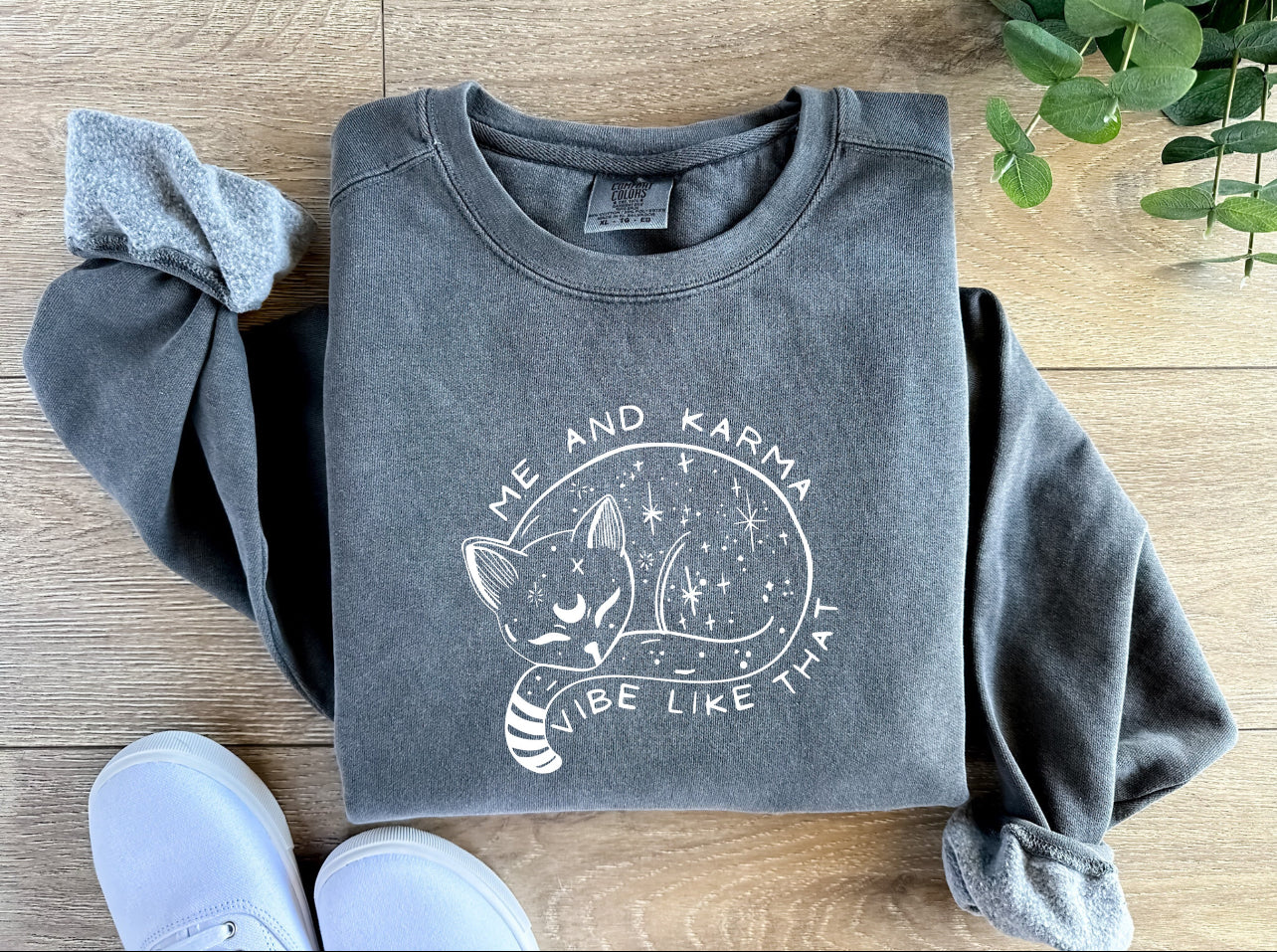 Karma Car Crewneck | Adult Sweater
