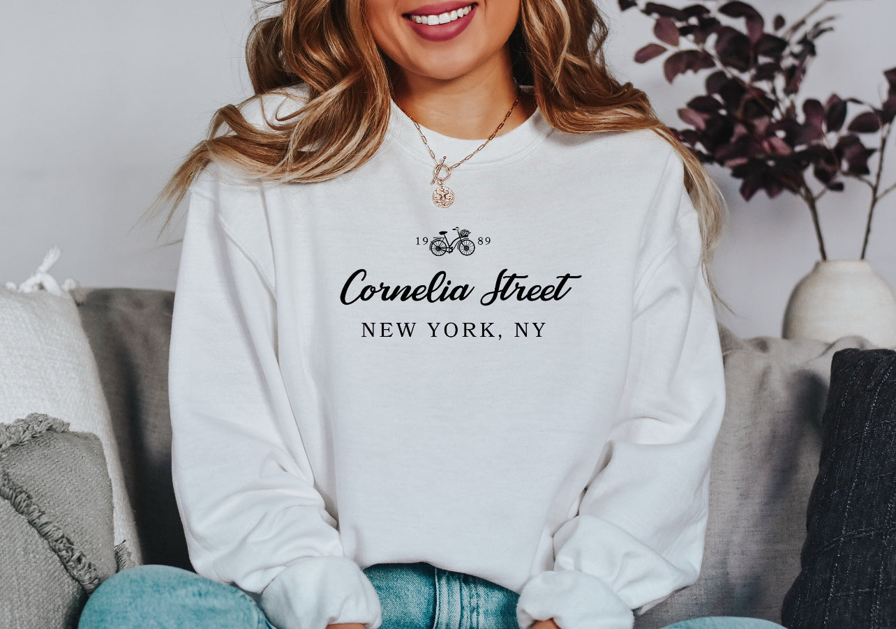 Cornelia St. Crewneck | Adult Comfort Sweater