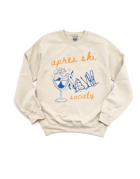 Ski Society | Crew Sweater| Adult | Après Ski