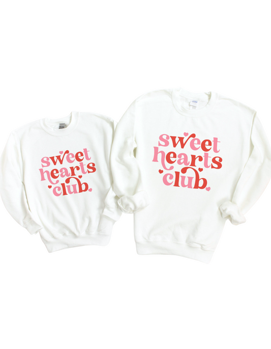 Sweet Hearts Club | Crewneck