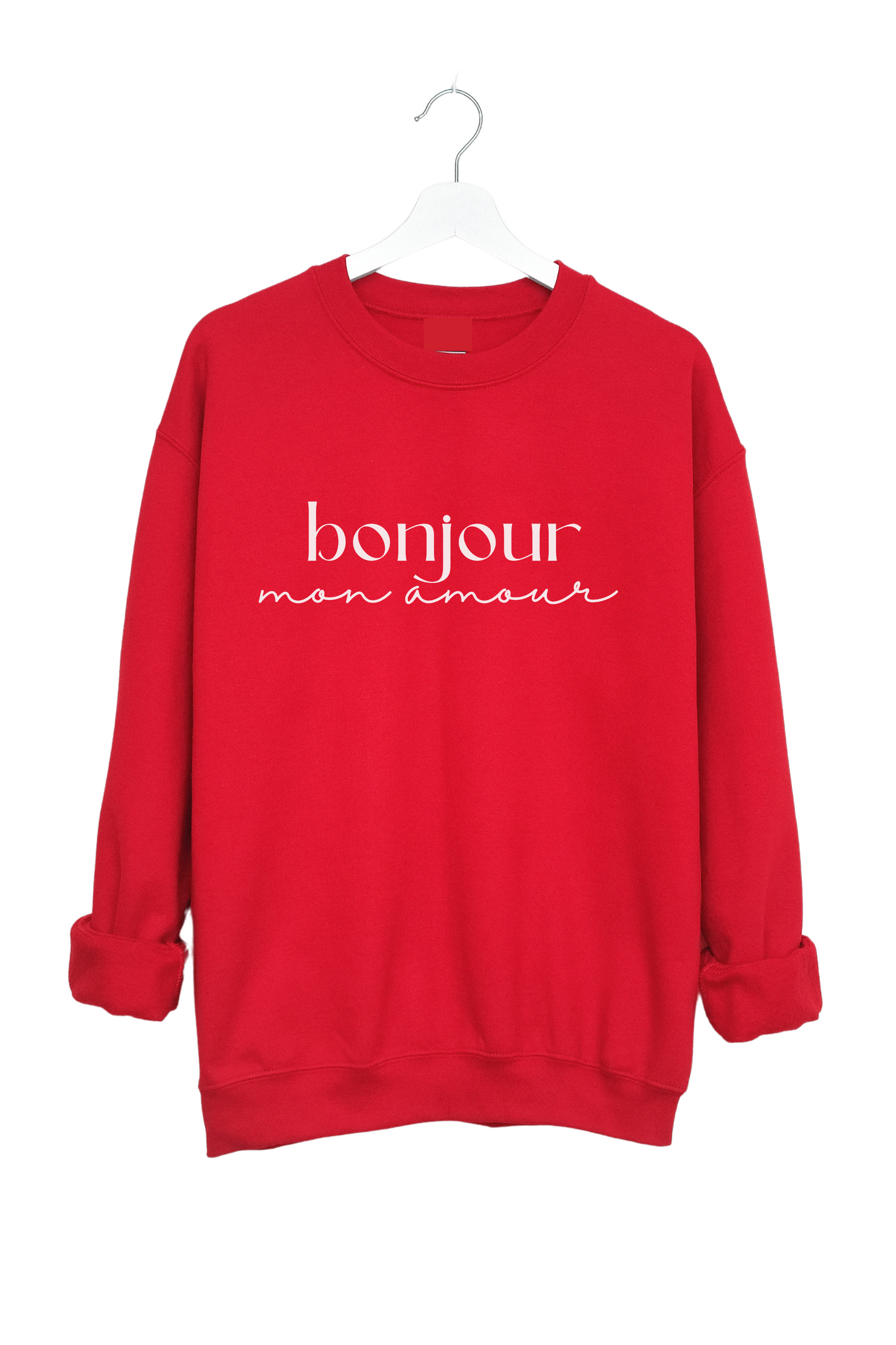 bonjour mon amour | Crewneck