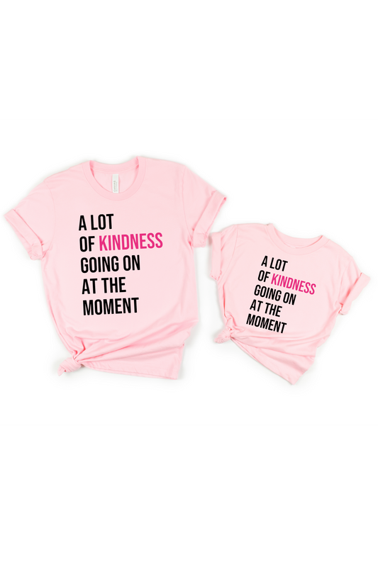 A lot of Kindness | tee | pink shirt day collection