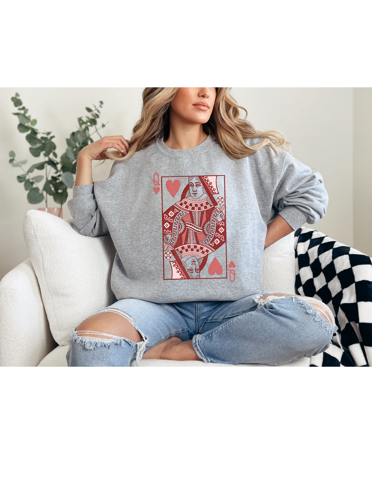 Queen of Hearts | Crewneck