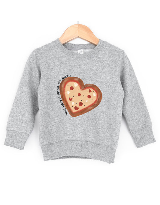 Pizza Love  | Youth Crewneck