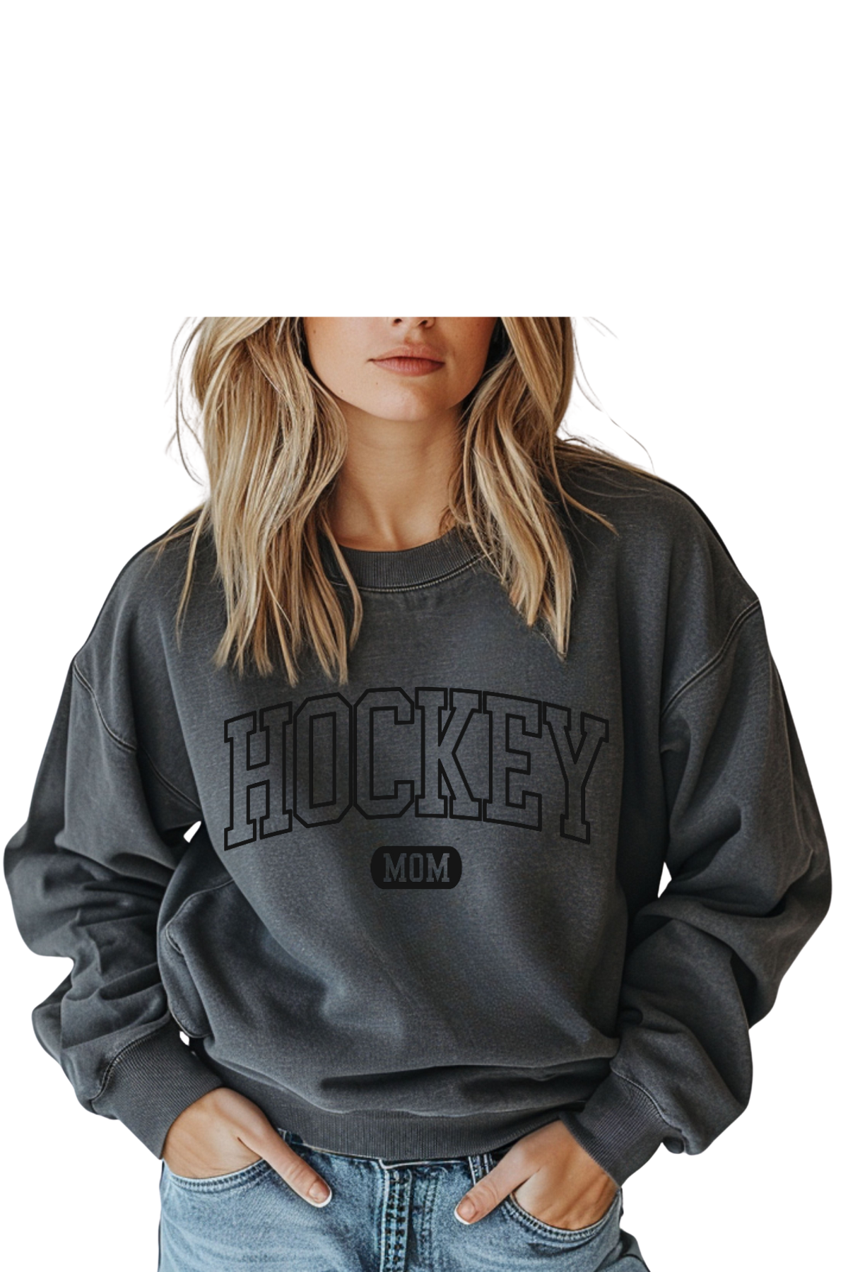 Hockey Mom  | Adult Sweater | Luxe