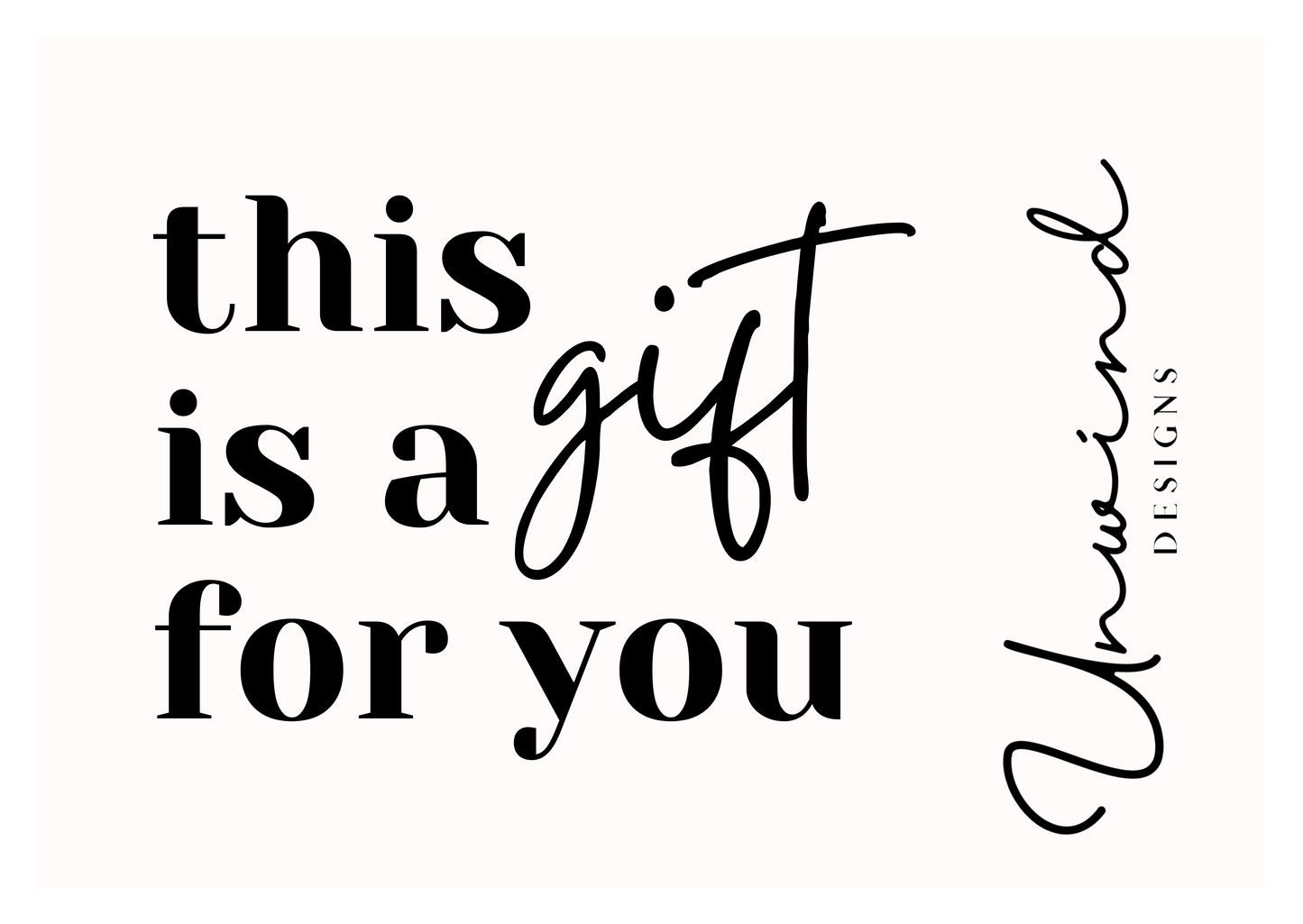 Unwind Gift Card
